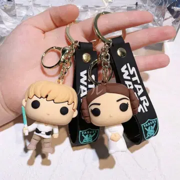 스타 워즈 루크 & 레이아 키링 세트