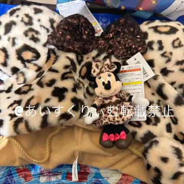 [ 오늘 발송 ] 브라운 레오파드 무늬 팬캡 미니 모자 헤이세이