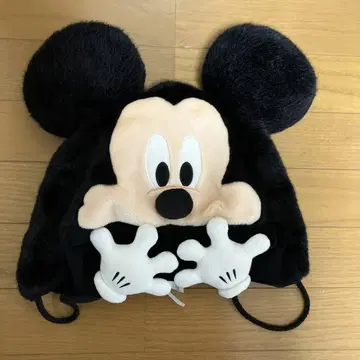 미키마우스 플리스 모자