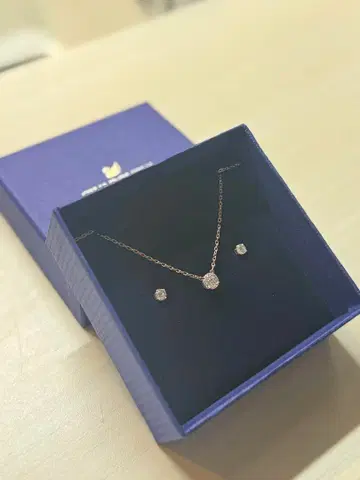 목걸이와 귀걸이 세트