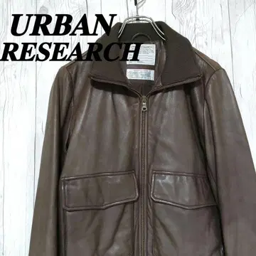 어반 리서치 가죽 자켓 플라이트 자켓 A-2 램 가죽 천연 가죽