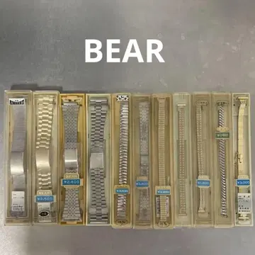 11개 BEAR 금속 벨트 세트 여성용 남성용 빈티지 레트로