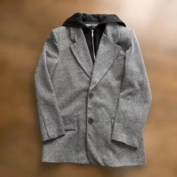 ZARA, 테일러드 자켓 레이어드 후드 부착