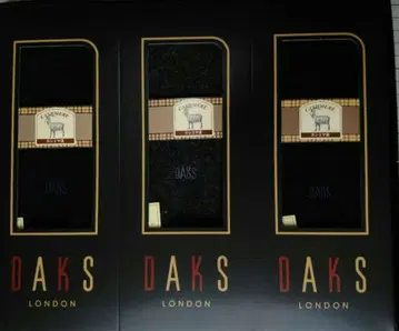 일본제 DAKS 닥스 신사 삭스 25cm 3족 세트 캐시미어 혼방