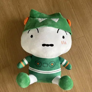 짱구는 못말려(크레용 신짱) 시로 x 칸탐 로봇 봉제 인형 약 45cm