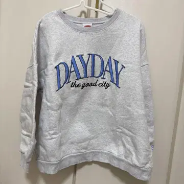 DAYDAY 그레이 맨투맨 트레이닝복