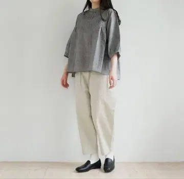 tandey 늑대와 올빼미 늑대와 시작의 류카 7부 소매 블라우스