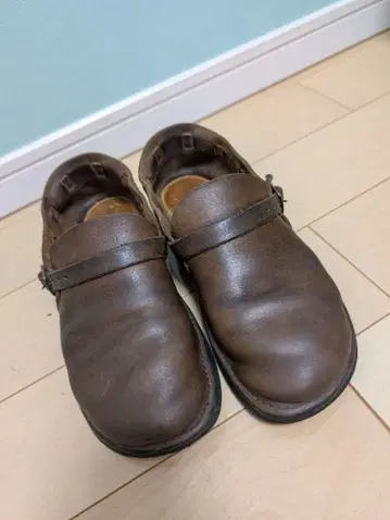 오로라 슈즈 6D 미들 인글리쉬 카키 23cm