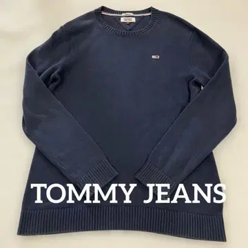 TOMMY JEANAS 레귤러 핏 M 네이비 면 #2823