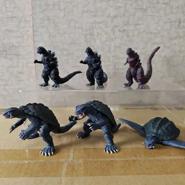 HG 고질라 가메라 피규어 6체 외