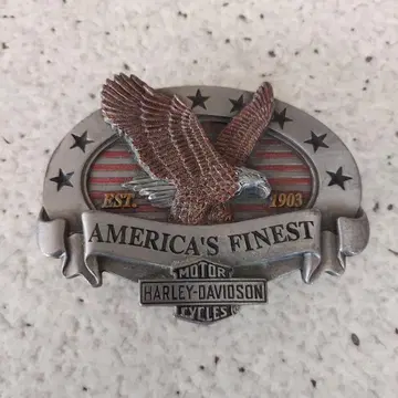 할리데이비슨 메탈 버클