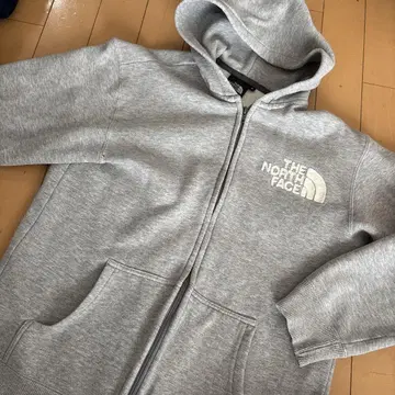 THE NORTH FACE 그레이 풀 집업 후드티 S