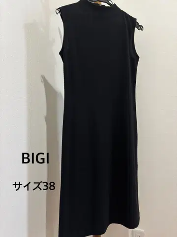 BIGI 슬리브리스 원피스 사이즈 38 수험 관혼상제