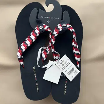 TOMMY HILFIGER 비치 샌들 40