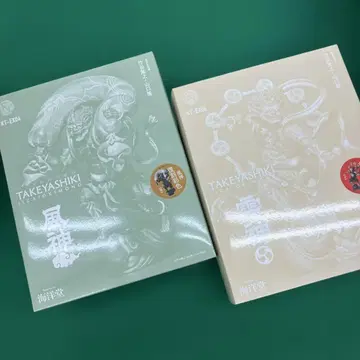 TAKEYASHIKI 타케야 자유 입상 풍신 뇌신 2체 세트