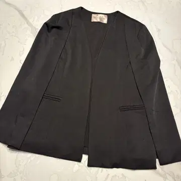 Dress Lab 케이프 자켓 블랙 1014