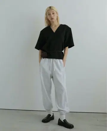 anuke 드로스트링 스웨트 팬츠