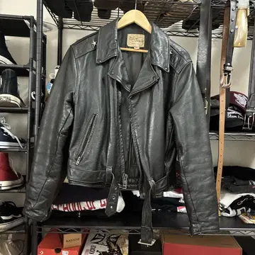 70s 더블 라이더 자켓