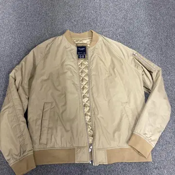 Abercrombie & Fitch MA-1 자켓 XL 베이지
