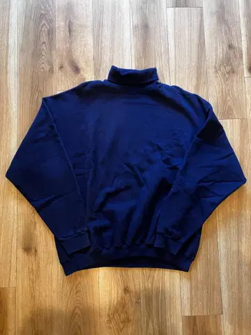 90s TULTEX 하이넥 맨투맨 USA제 XL 네이비