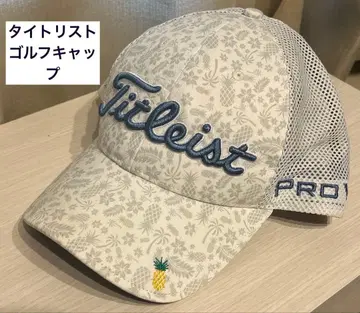 Titleist PRO V1 꽃무늬 메쉬 캡