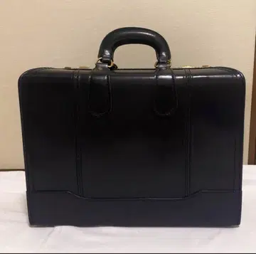 가죽 트렁크 블랙 아타셰 케이스 빈티지 이탈리아제