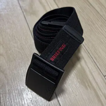 브리핑 BRIEFING x FIDLOCK 나일론 벨트 블랙