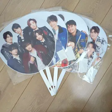 SixTONES 집합 부채 4장