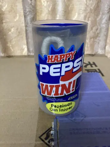 HAPPY PEPSI PEPSIMAN CAN TOPPER 펩시