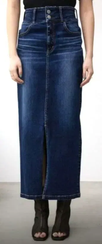 AZUL DENIM 하이웨스트 스커트 M