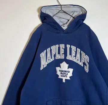 Reedok NHL 토론토 메이플리프스 자수 로고 속기모 후드티