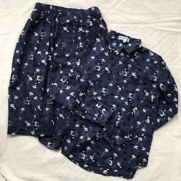 유니클로 x 이네스 블라우스&스커트