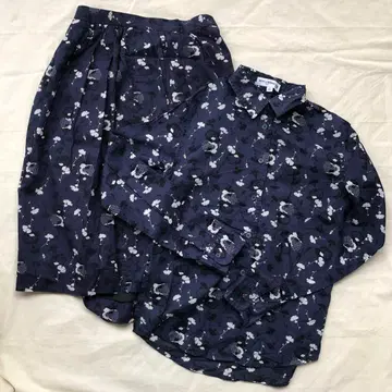 유니클로 x 이네스 블라우스&스커트