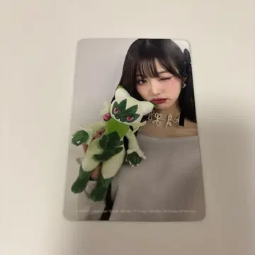 IVE 원영 ALIVE 기간 생산 한정판 포켓몬 트레이딩 카드 1장