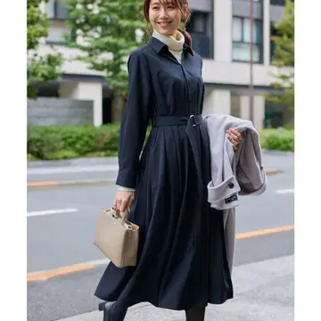로페피크닉 셔츠 원피스