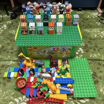 LEGO Duplo 동물 피규어와 블록 세트 호빵맨 블록 세트