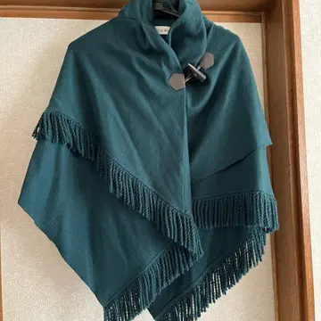 STYLE ME 다크 그린 판초