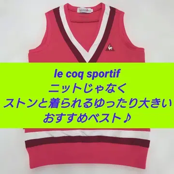 르꼬끄 스포르티브 여성용 골프 베스트 L 빅 사이즈 LL