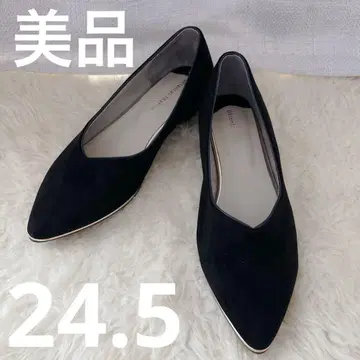 새상품급 오리엔탈 트래픽 펌프스 V컷 블랙 245