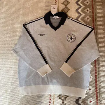 U.S. POLO ASSN. 그레이 피케 셔츠 L 사이즈