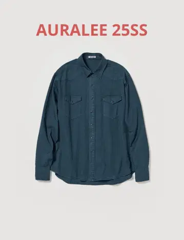 [ 오라리 ] 25SS/웨스턴 셔츠/미사용 새상품