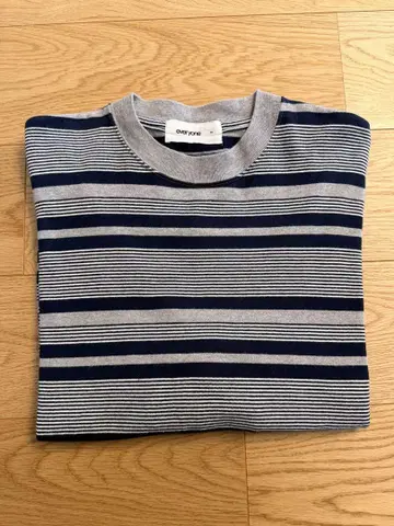 everyone border long sleeve tee shirt