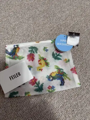 FEILER 하이디 메쉬 파우치 M
