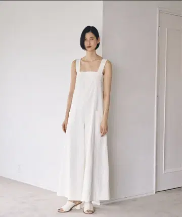 투데이풀 스티치 트윌 콤비네존