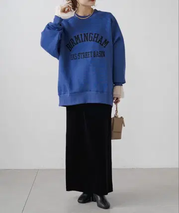 스트레치 코듀로이 스커트