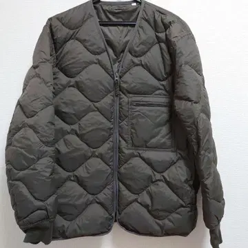 UNIQLO 다운 자켓 올리브 그린