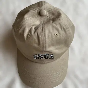 RVCA 야구 모자 베이지 F