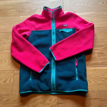 patagonia 플리스 자켓 XL 핑크/네이비