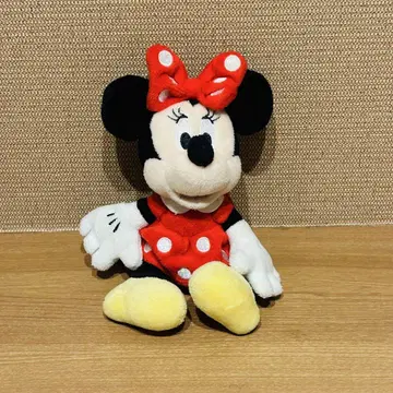 Disney 미니 마우스 인형 배지 바 키링