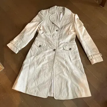 MIA CARNA 화이트 롱 코트